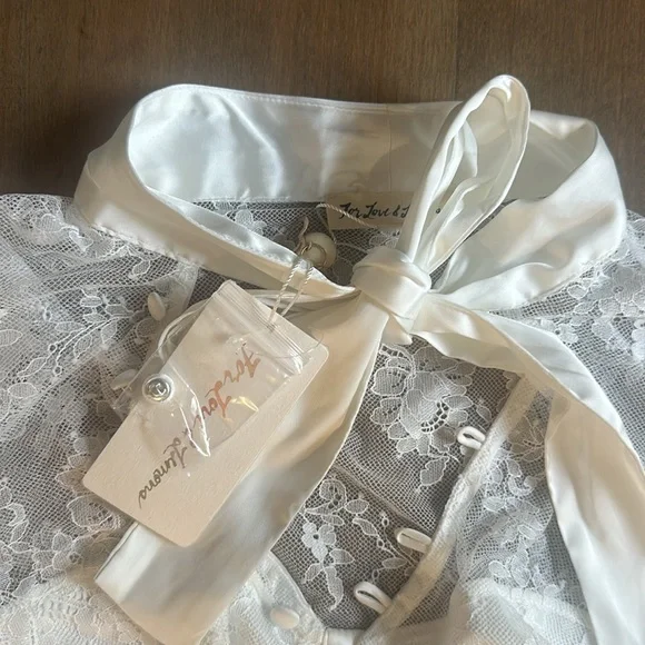 For Love & Lemons Farrah Blouse - Picture 8 of 9